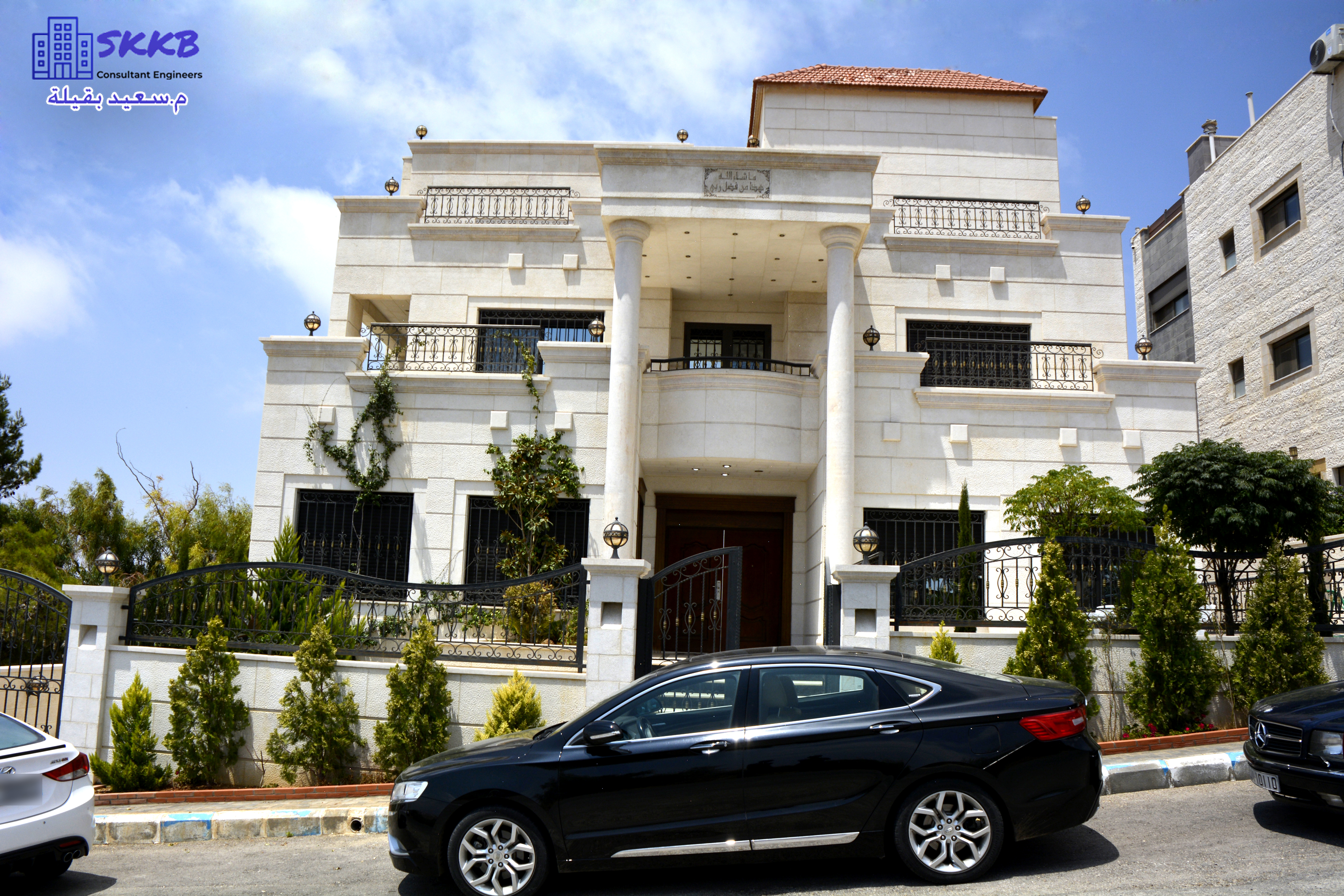 Villas and houses — residential architecture in Jordan